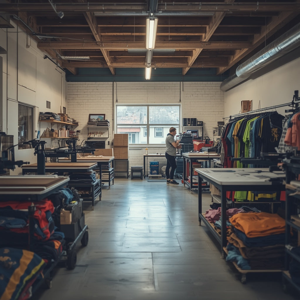 FabricForge workshop and warehouse in London
