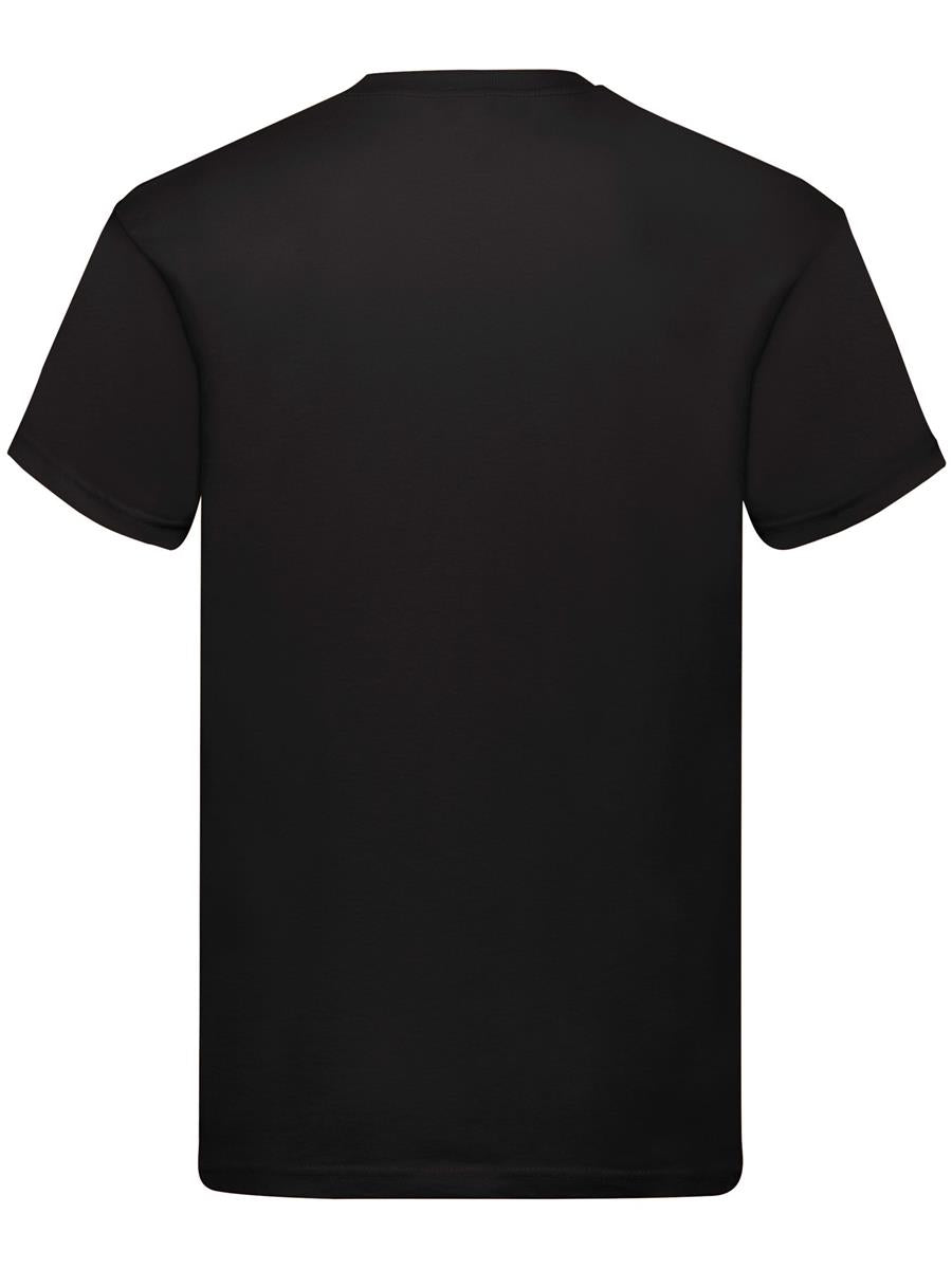 Black T-shirt back