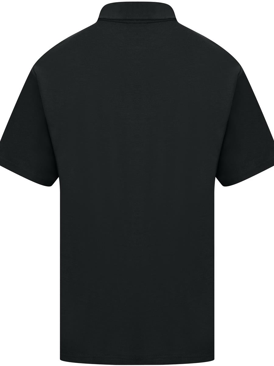 Black polo back
