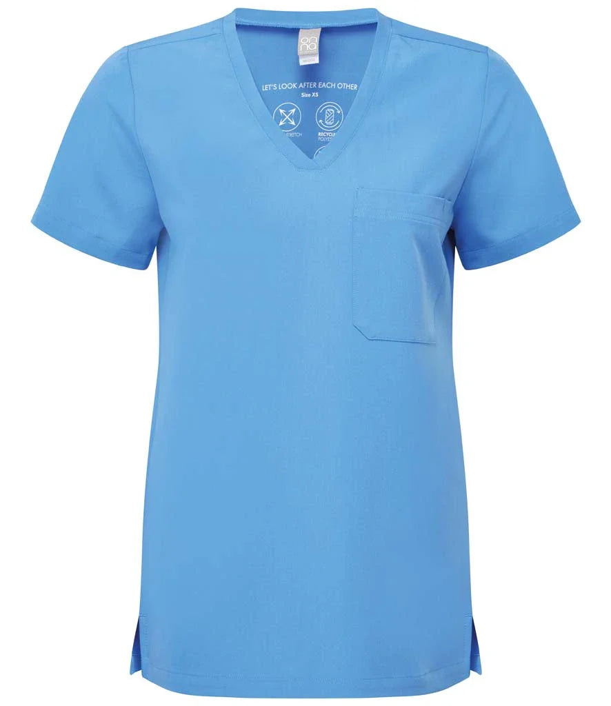 Blue scrub