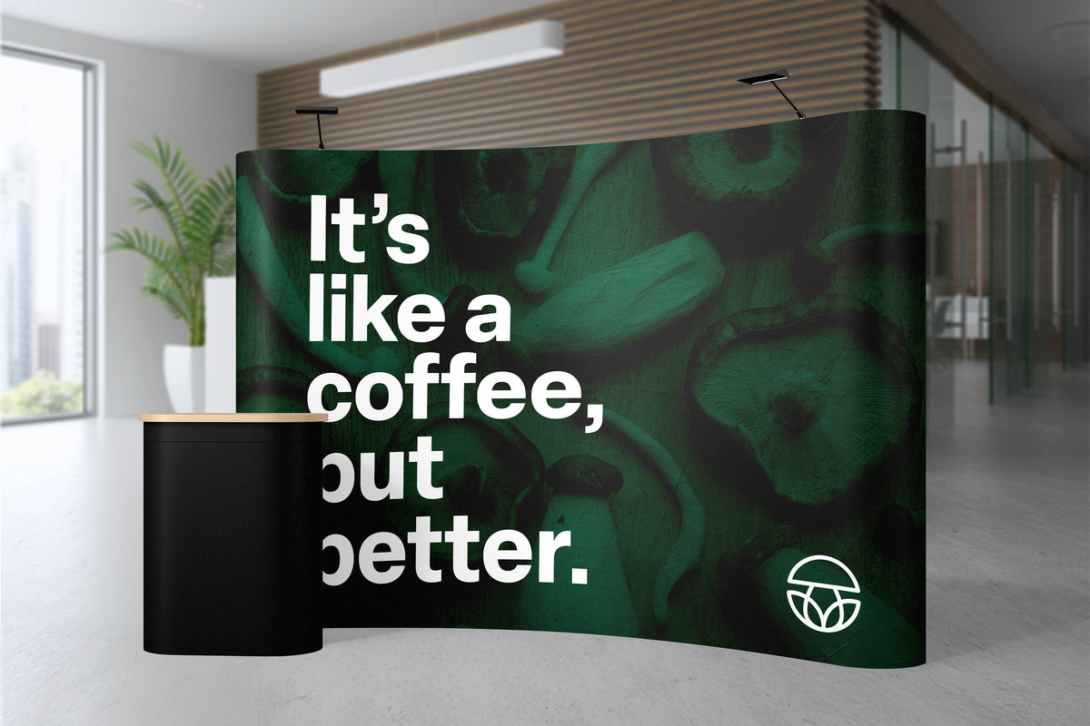 Pop-up display stand