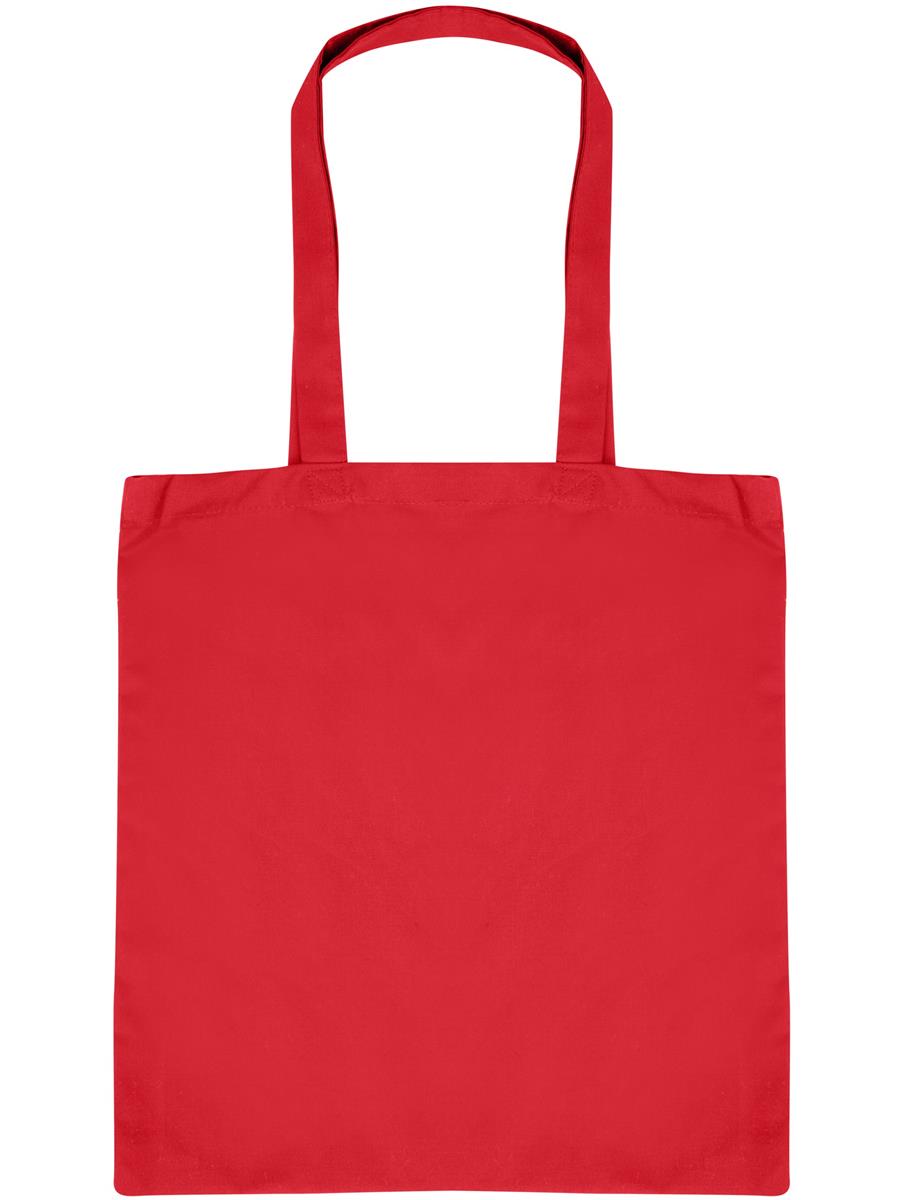 Red tote bag