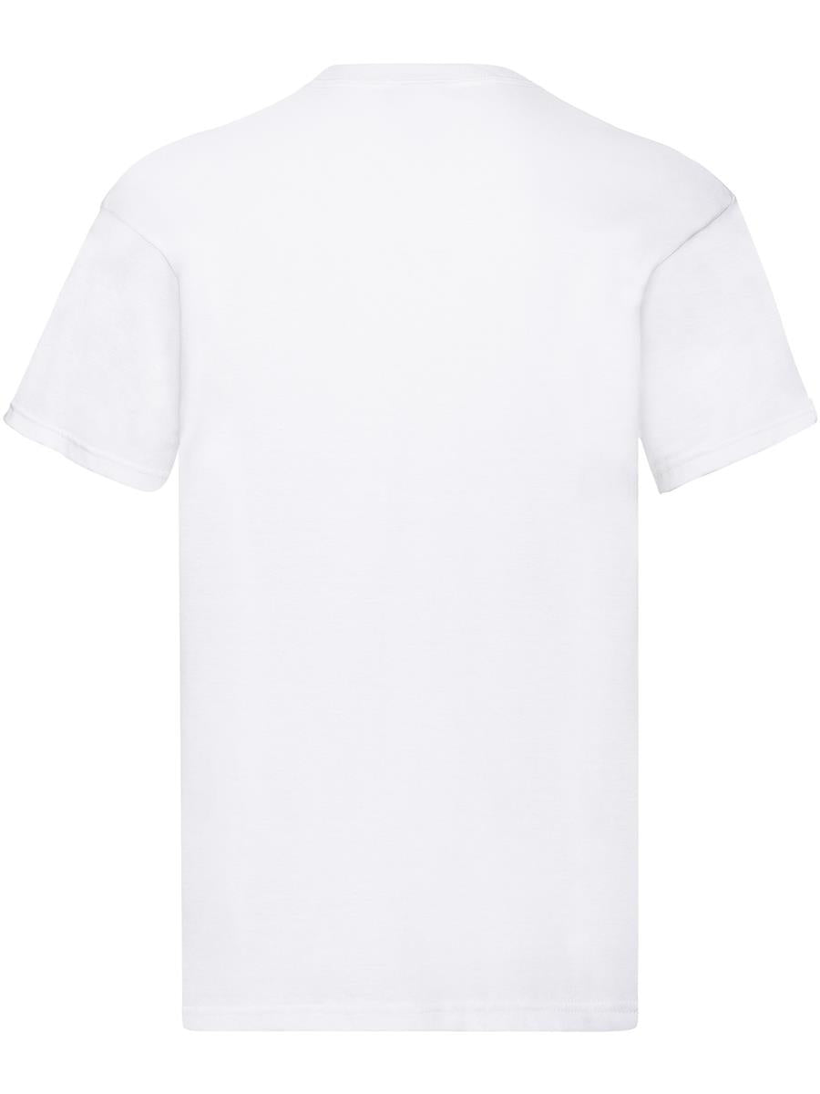 White T-shirt back
