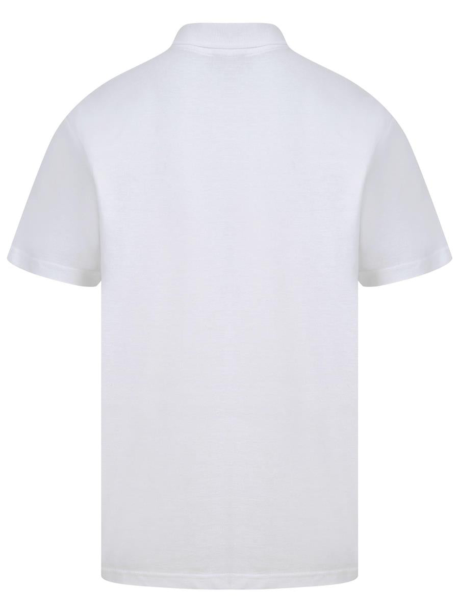 White polo back