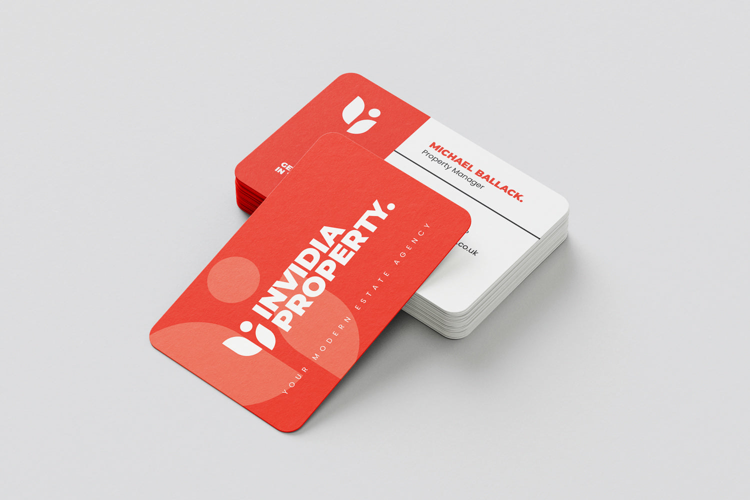 Rounded corner business card alt 2