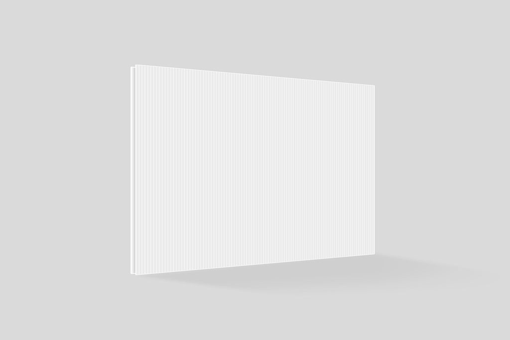 Correx board blank no artwork