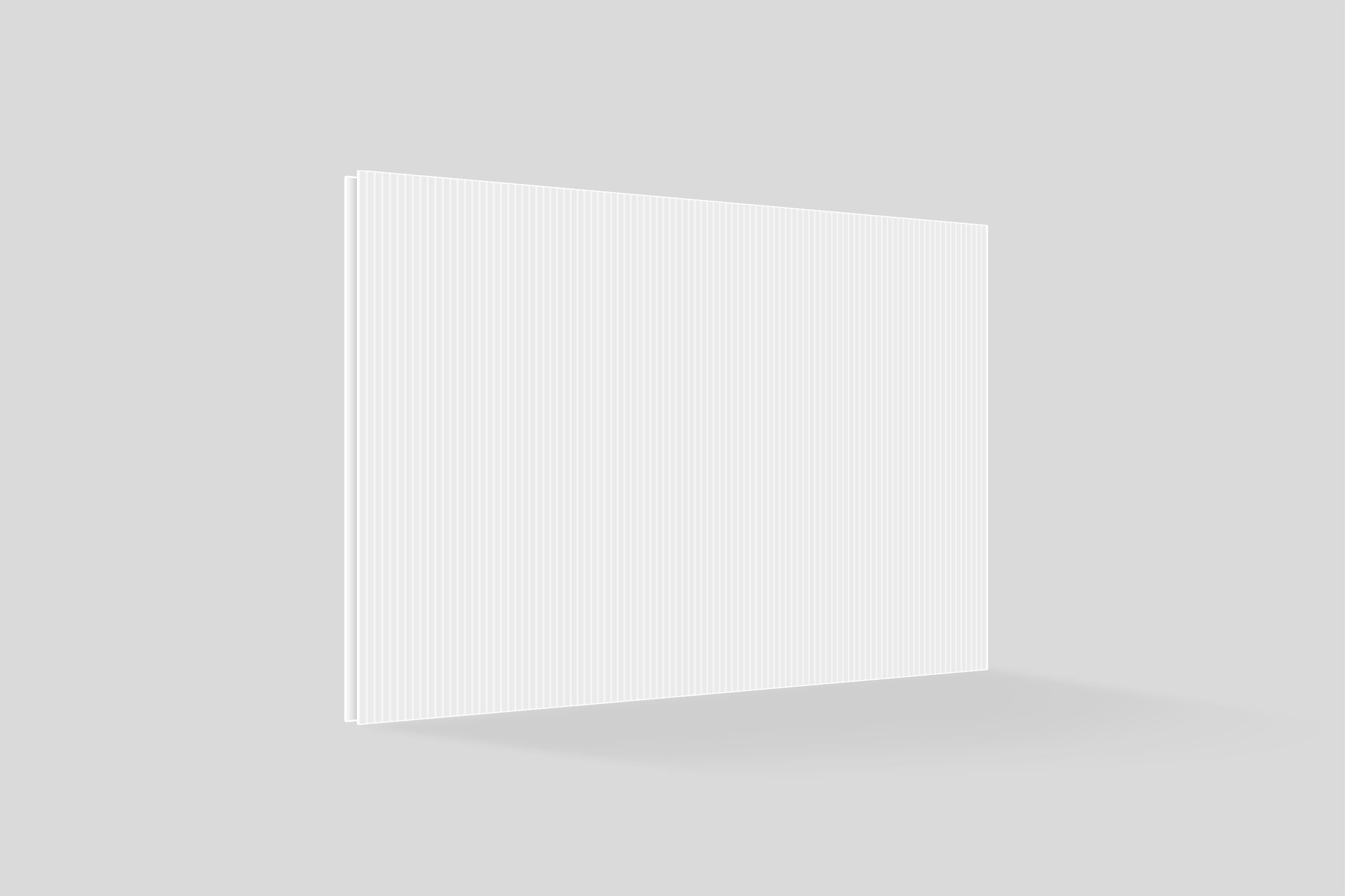 Correx board blank no artwork