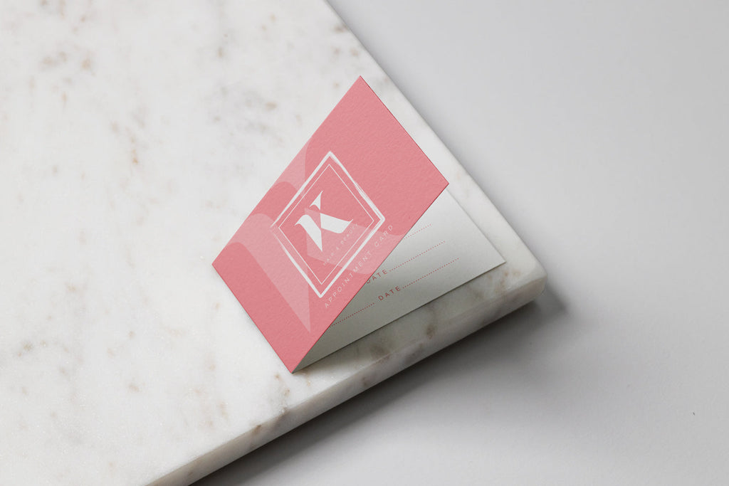 Folded business card 03