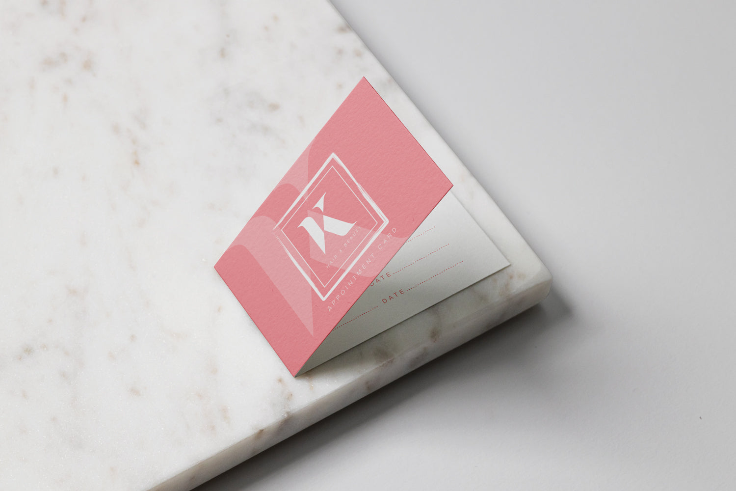 Folded business card 03