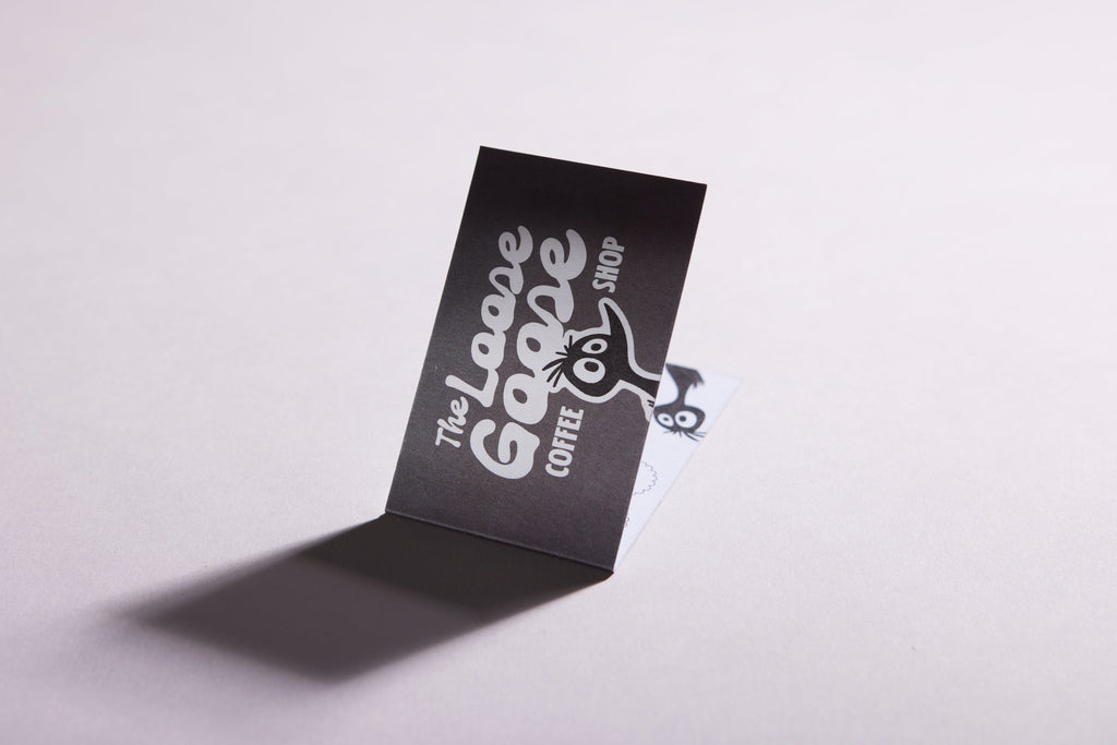 Folded business card 11