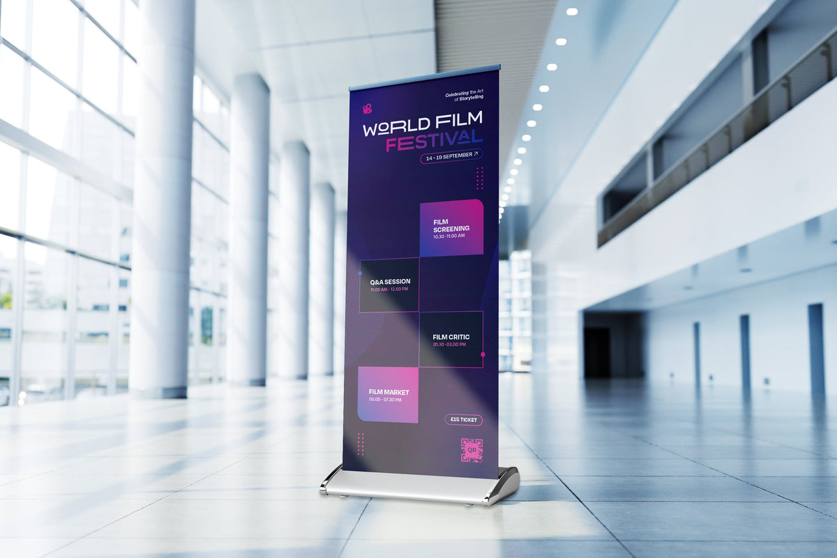 Premium roller banner alt