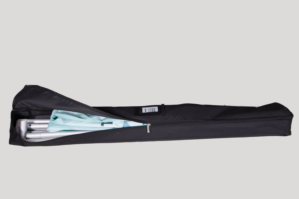 Stretch fabric banner carry case