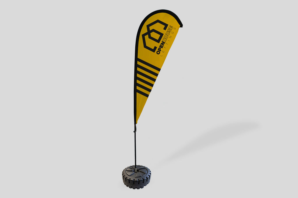 Teardrop flag