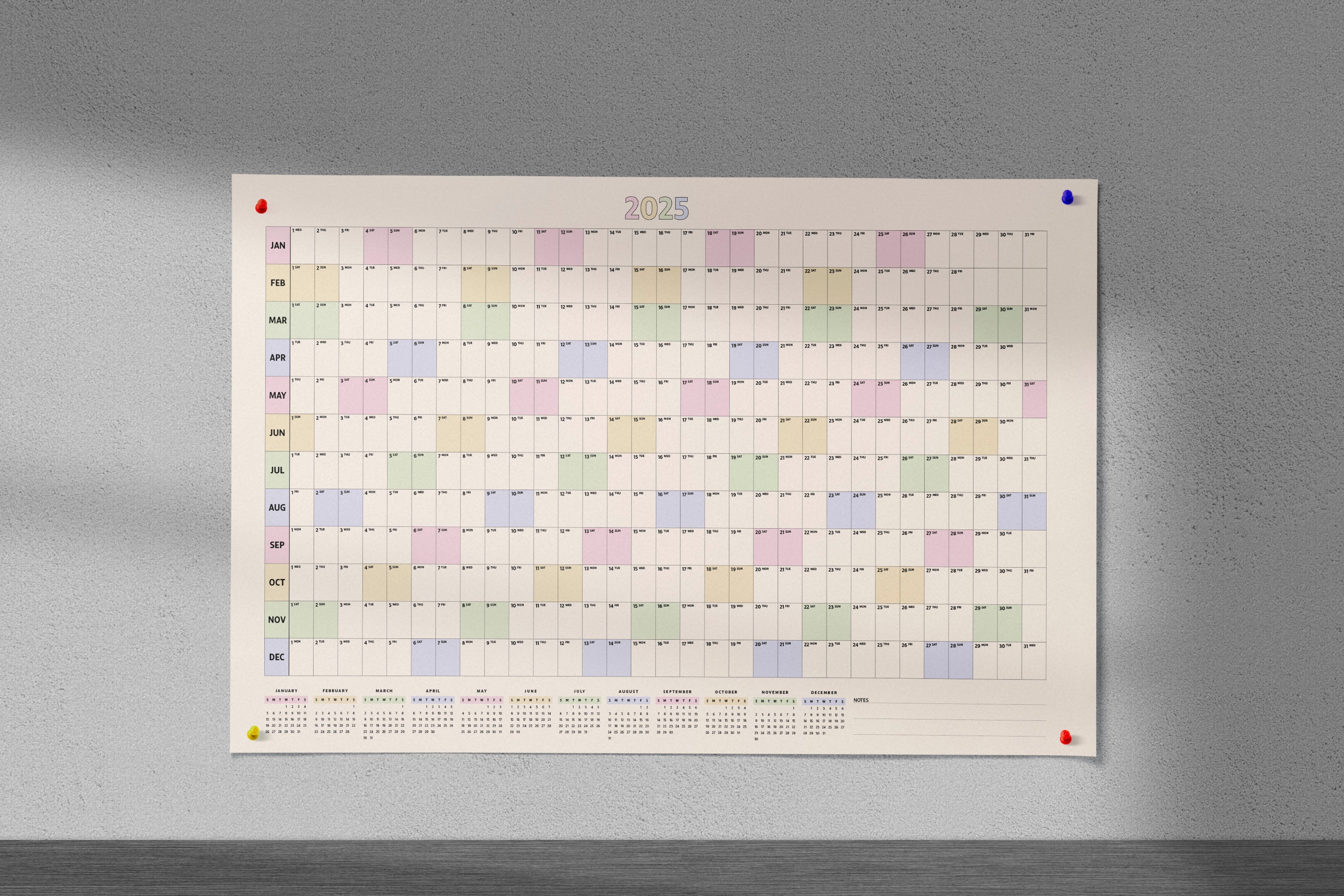 Wall planner