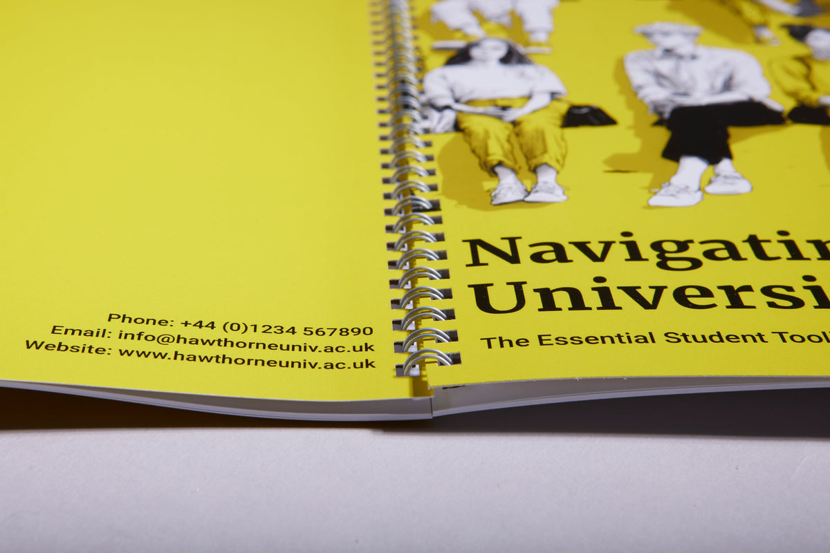 Wiro-bound booklet 09