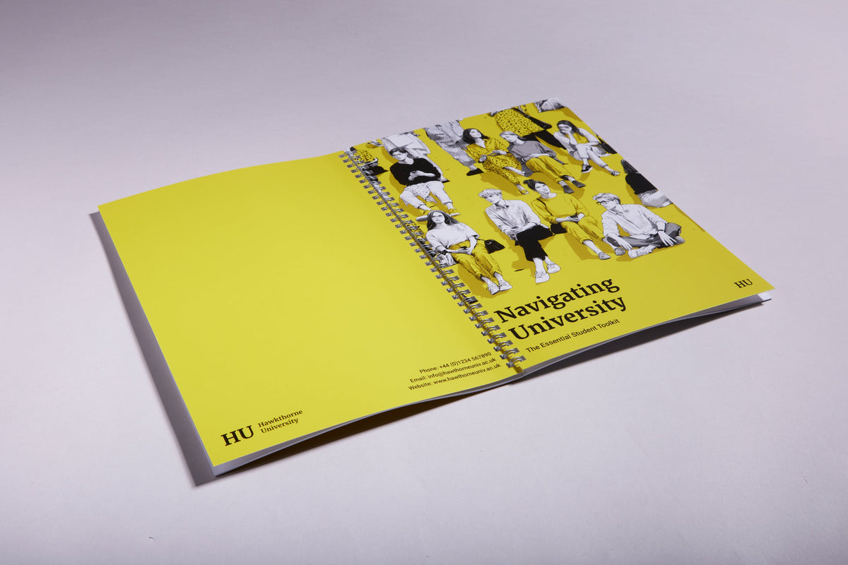 Wiro-bound booklet 11